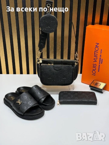 Louis Vuitton Дамски Чехли Луис Витон - Различни Цветове Код SK1332, снимка 9 - Чехли - 54315890