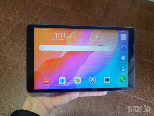 8" таблет Huawei Mediapad T8 Работи бързо. В много добро състояние. 8 ядрен. , снимка 2 - Таблети - 40326774
