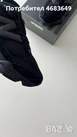 New Balance 9060 Black, снимка 3 - Маратонки - 52866376