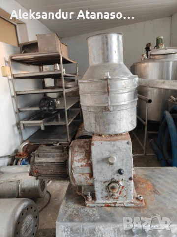 Отсметанител (центрофуга) 1тон/ч, снимка 2 - Други машини и части - 53037176