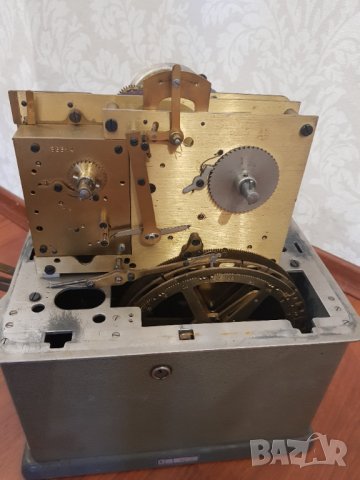 Стара машина за  присъствие на работа във фабрика с часовник Benzing, снимка 10 - Антикварни и старинни предмети - 37091040