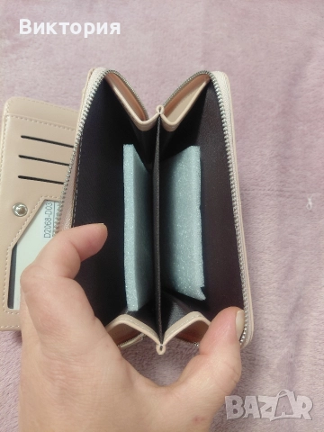 Портмоне Стич / Дамско розово, снимка 8 - Портфейли, портмонета - 50838308