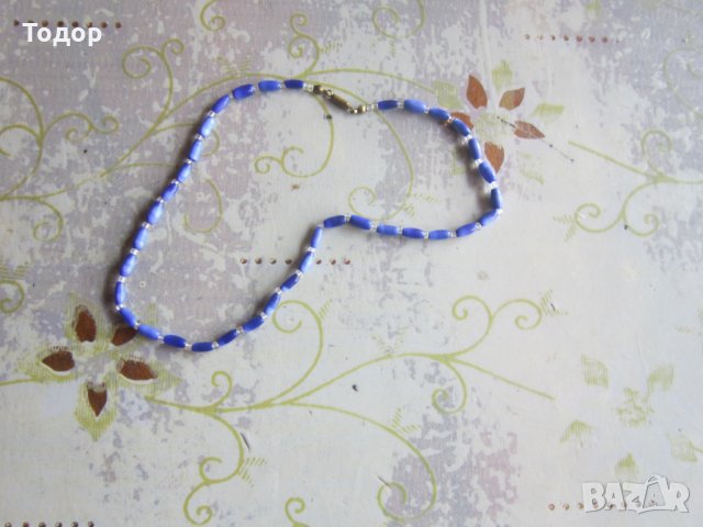 Невероятно колие гердан естествен седеф, снимка 5 - Колиета, медальони, синджири - 33933421