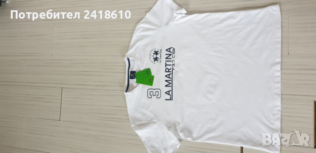 La Martina Cotton  Mens Size 2XL/3XL НОВО! ОРИГИНАЛ! Мъжка Тениска!, снимка 9 - Тениски - 44783479