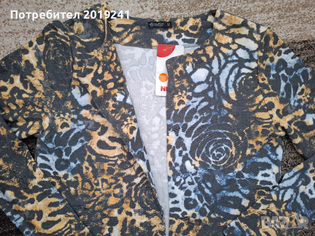 Ефектно сако в нежни цветове, снимка 6 - Сака - 53215351