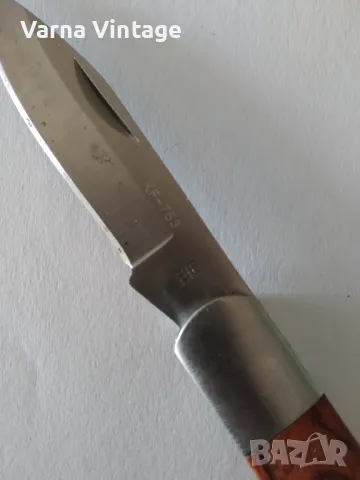 Сгъваем джобен нож EIE KF-753 Lockback Wood., снимка 11 - Колекции - 49191113