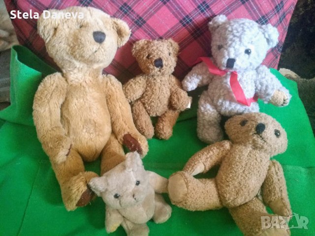 За колекционери! Стари плюшени мечета