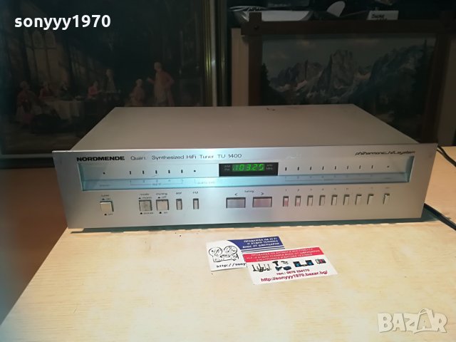 nordmende tu1400 hifi philharmonic-внос switzerland, снимка 5 - Ресийвъри, усилватели, смесителни пултове - 29704251