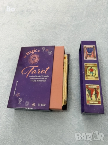 The Magic Tarot, Liz Dean, снимка 3 - Езотерика - 51678997