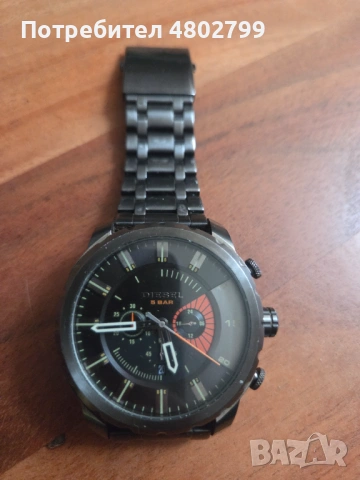 Мъжки часовник Diesel, 5 bar, снимка 3 - Мъжки - 54256149