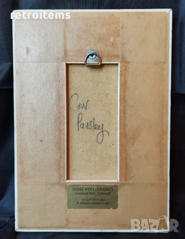 Картина върху порцелан на Emma West Ceramics, снимка 3 - Картини - 49588476