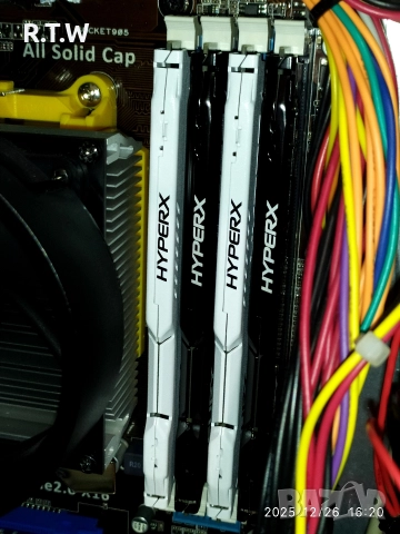 RAM памет 16GB (4x4GB) Kingston HyperX FURY DDR3 1600MHz