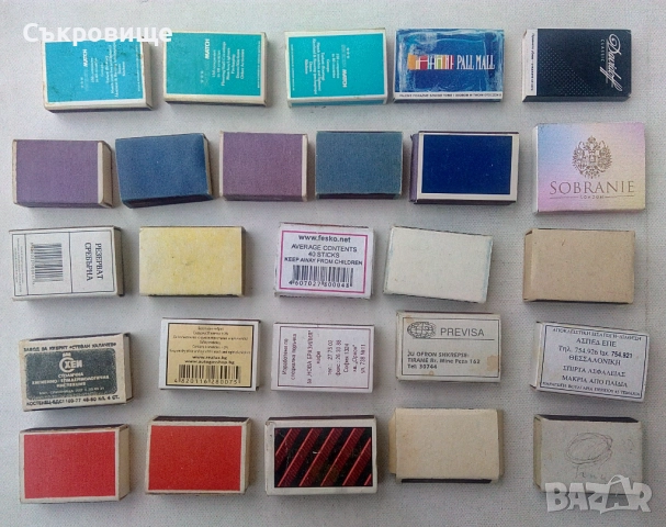 Лог 26 кибритени кутийки - Кутии от кибрит за колекция., снимка 2 - Колекции - 28949252