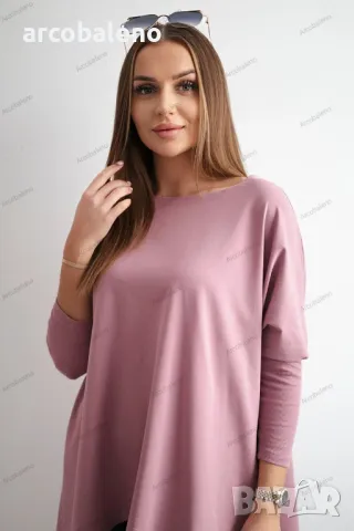 Дамска блуза oversize, 14цвята , снимка 5 - Блузи с дълъг ръкав и пуловери - 47813619