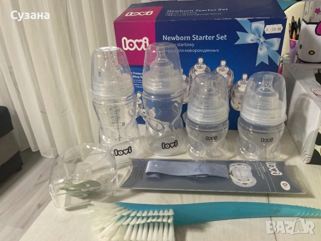 Шишета за новородено Lovi, снимка 2 - Прибори, съдове, шишета и биберони - 53935689