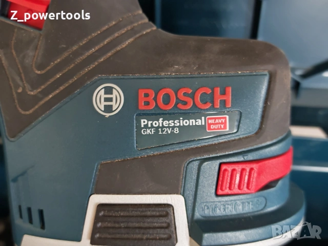 Bosch GKF 12V-8 Professional Акумулаторна кант фреза , снимка 2 - Други инструменти - 54280651