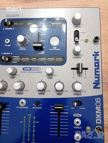 Продавам Numark DXM06 – DJ миксер, снимка 3 - Ресийвъри, усилватели, смесителни пултове - 56502882