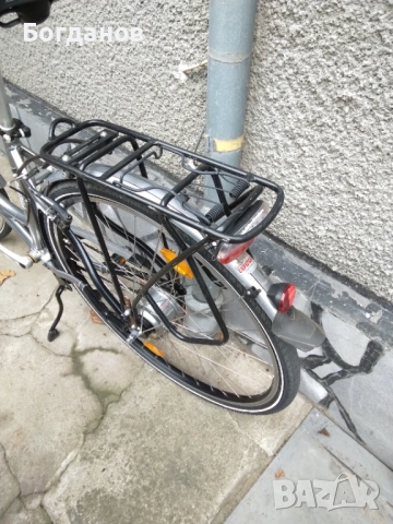 ВЕЛОСИПЕД PEGASUS ДАМСКИ ВЪТ.СКОРОСТИ SHIMANO 8 SPEED с Контра 28" като Нов , снимка 4 - Велосипеди - 52456143