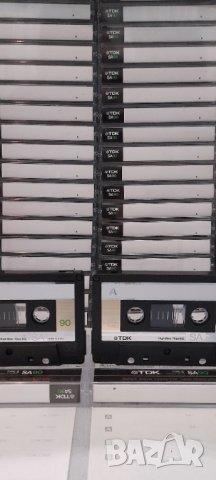 TDK SA 90 Gold Хромни аудио касети с чисти обложки с етикети, снимка 3 - Аудио касети - 42828890