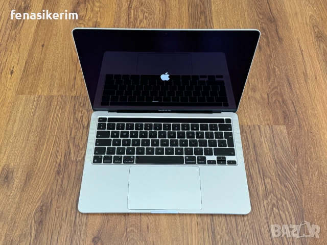 13.3' Apple MacBook Pro M1 2020 Silver 16GB RAM/256 GB SSD - Батерия 14ч., снимка 3 - Лаптопи за работа - 53369170