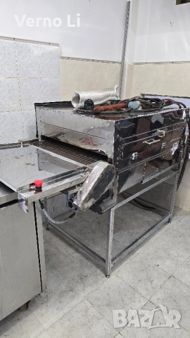 Лентова пещ за пица на Газ