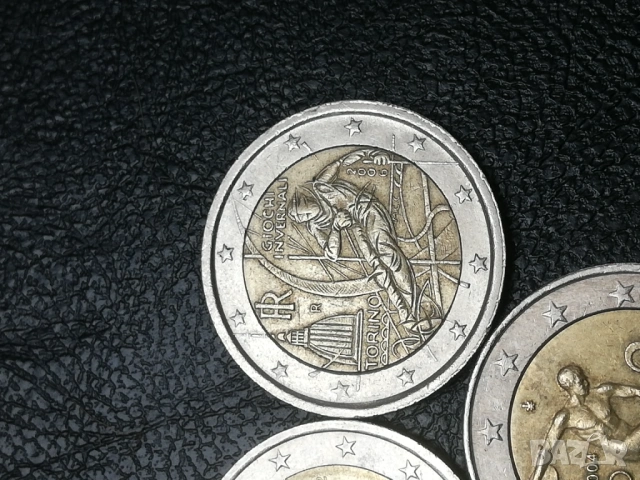 3 юбилейни монети от 2 евро, снимка 3 - Нумизматика и бонистика - 49716189