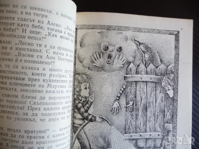 Долу краставичния цар Кристине Ньостлингер детска книжка повест за деца, снимка 4 - Детски книжки - 47363948