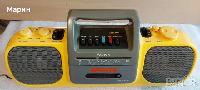 Касетофон Sony, снимка 5 - Радиокасетофони, транзистори - 49846992