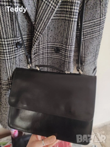 Маркова кожена чанта, естествена кожа, снимка 3 - Чанти - 52092431