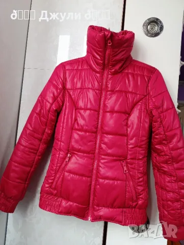 Топло дамско яке с пълнеж от гъши пух, снимка 9 - Якета - 49165862