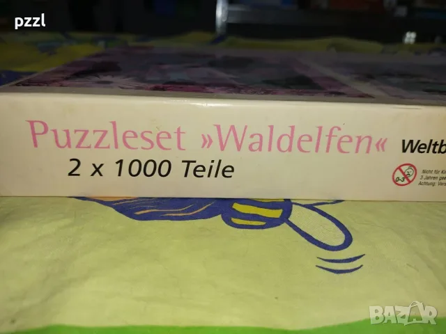 Пъзел "Lisa Jane Waldelfen” Weltbuilt 2005г. 2x1000 части, снимка 6 - Пъзели - 56077381