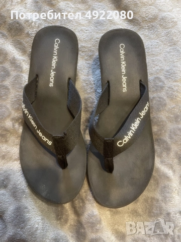 Calvin Klein Jeans-чехли 38-39 номер, снимка 2 - Чехли - 55722275