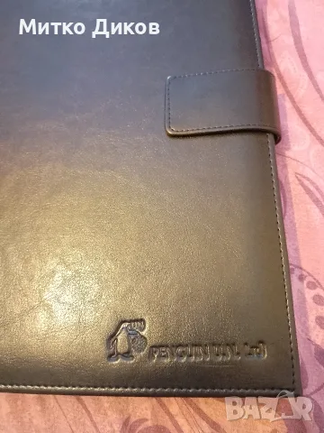 Penguin UN LTD дневник А4 нов Марков естествена кожа 296х216мм, снимка 2 - Други - 56120040