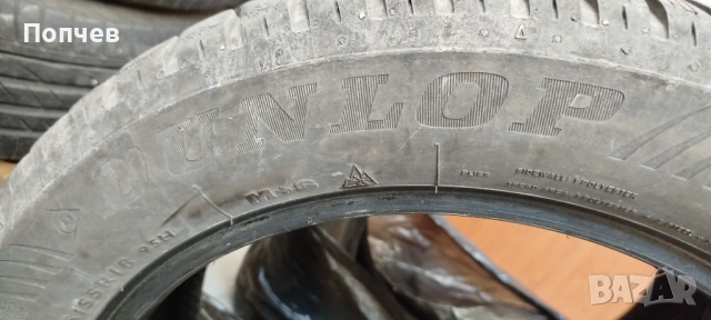 Зимни гуми Dunlop 215/55/R18 95H, снимка 3 - Гуми и джанти - 54290193