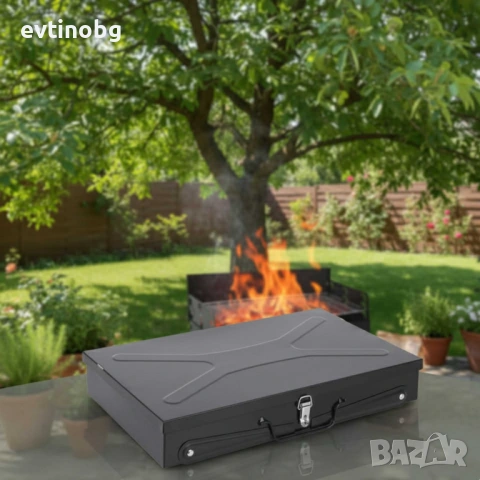 Градинска сгъваема скара за къмпинг и пикник, снимка 2 - Барбекюта - 54105008