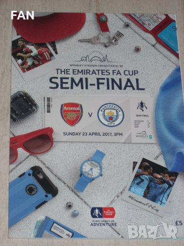 Арсенал - Ливърпул, Манчестър Сити оригинални футболни програми, снимка 3 - Фен артикули - 26114063
