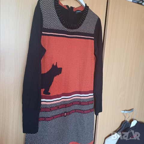 Вълнена рокля Taifun 42/L, снимка 6 - Рокли - 42481919