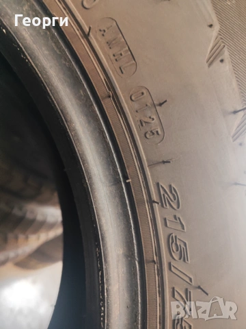 2бр.зимни гуми 215/75/16C Nexen, снимка 3 - Гуми и джанти - 54164256