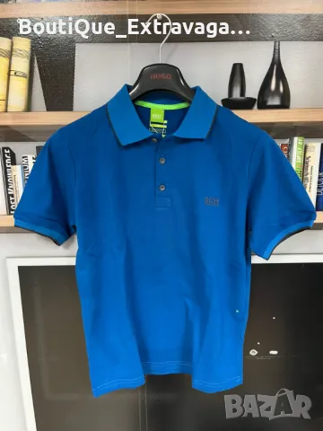 Мъжка тениска Hugo Boss Polo Blue !!!