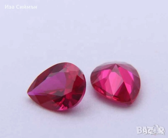 Огромен рубин 40мм + още рубини, снимка 5 - Декорация за дома - 51198647