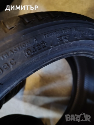 4бр.летни гуми BRIDGESTONE 225 40 18 DOT20/22 цена за брой, снимка 6 - Гуми и джанти - 52428356