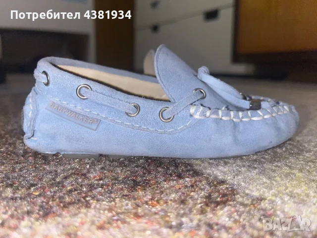 Бебешки мокасини, размер 23