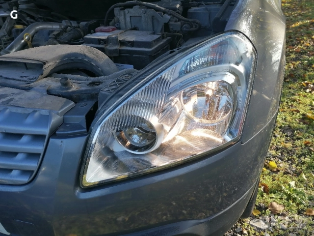 Ляв Фар  Nissan Qashqai , снимка 2 - Части - 52512489