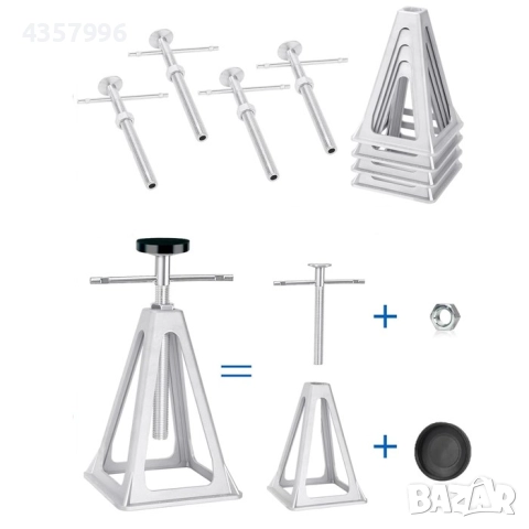 Стабилизатор за каравана, кемпер - 1891 - 4бр к-т, снимка 2 - Къмпинг мебели - 52529503