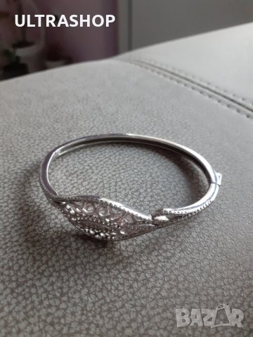 НОВА Уникална сребърна гривна 16.6грама