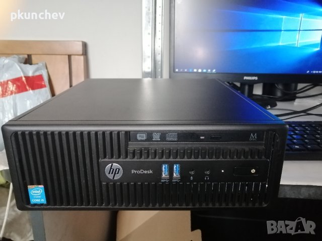 Компютър HP ProDesk 400 G2.5 SFF i5-4590S/8GB/500GB, снимка 1 - Работни компютри - 44247765