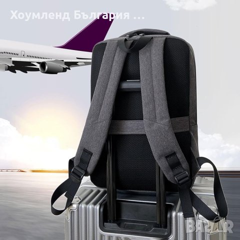 Качествена раница за лаптоп с водоустойчив дизайн, снимка 2 - Лаптопи за дома - 42084724
