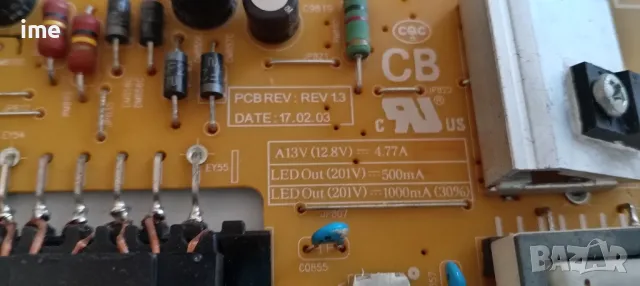 Power Board BN44-00806A. Свален от Телевизор Samsung UE40MU6179U. С неработещ Main Board., снимка 8 - Части и Платки - 47565461