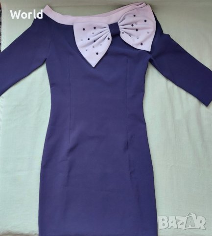 Елегантна дамска рокля 