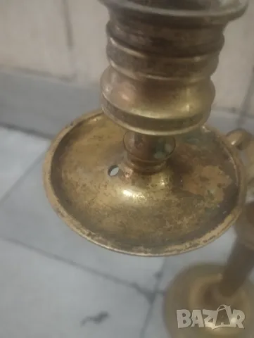 Бароков свещник, снимка 9 - Други ценни предмети - 47809636